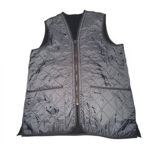 Barbour Men’s Reversible Dark Navy Blue Vest Size Large